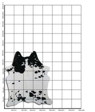 Įkelti vaizdą į galerijos rodinį, Baltas/Juodas karvės kailis M