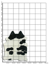Įkelti vaizdą į galerijos rodinį, Baltas/Juodas karvės kailis M