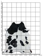 Įkelti vaizdą į galerijos rodinį, Baltas/Juodas karvės kailis XL
