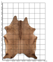 Įkelti vaizdą į galerijos rodinį, Tamsus šampaninis karvės kailis XXL