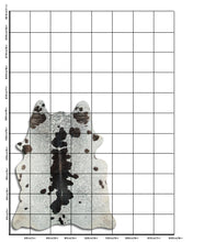 Įkelti vaizdą į galerijos rodinį, Salt and Pepper egzotinis karvės kailis L