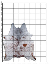 Įkelti vaizdą į galerijos rodinį, Salt and Pepper egzotinis karvės kailis XL