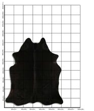 Įkelti vaizdą į galerijos rodinį, Juodas karvės kailis XL
