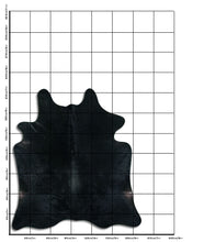 Įkelti vaizdą į galerijos rodinį, Juodas karvės kailis XL