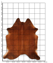 Įkelti vaizdą į galerijos rodinį, Rudas karvės kailis XXL