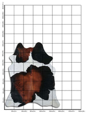 Augšupielādēt attēlu galerijas skatā, Trīskrāsu govs āda XL