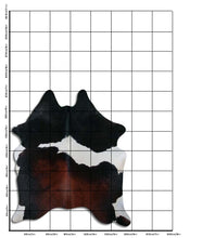 Įkelti vaizdą į galerijos rodinį, Trispalvis karvės kailis XL
