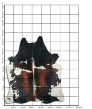 Įkelti vaizdą į galerijos rodinį, Trispalvis karvės kailis XL