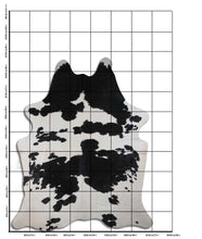 Įkelti vaizdą į galerijos rodinį, Baltas/Juodas karvės kailis XXXL