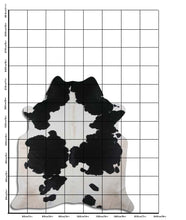 Įkelti vaizdą į galerijos rodinį, Baltas/Juodas karvės kailis XL
