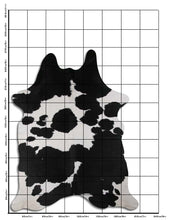Įkelti vaizdą į galerijos rodinį, Baltas/Juodas karvės kailis XXXL