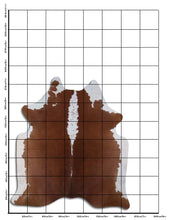 Augšupielādēt attēlu galerijas skatā, Brūna govs āda XL