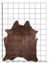 Įkelti vaizdą į galerijos rodinį, Tamsus šampaninis karvės kailis XXL