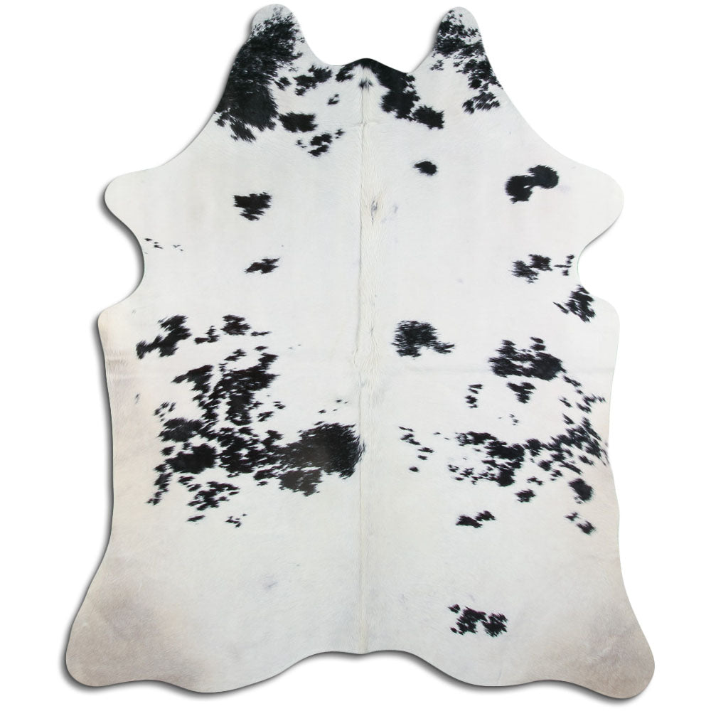 Balta/melna govs āda XL