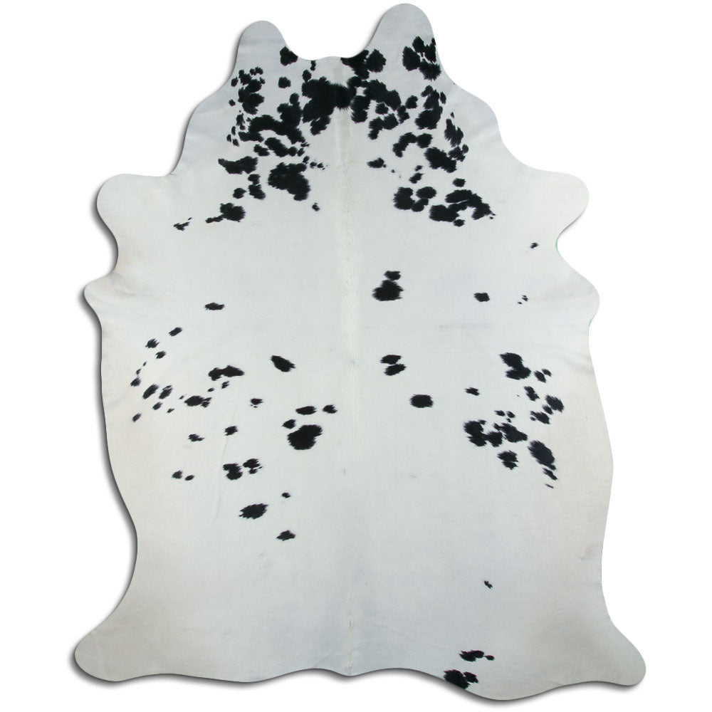 Baltas/Juodas karvės kailis XXXL