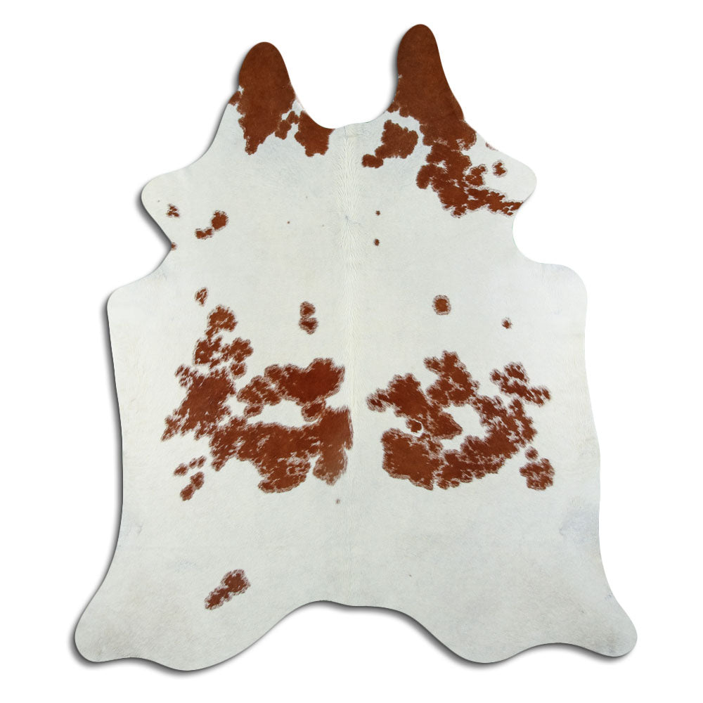 Rudas karvės kailis XL