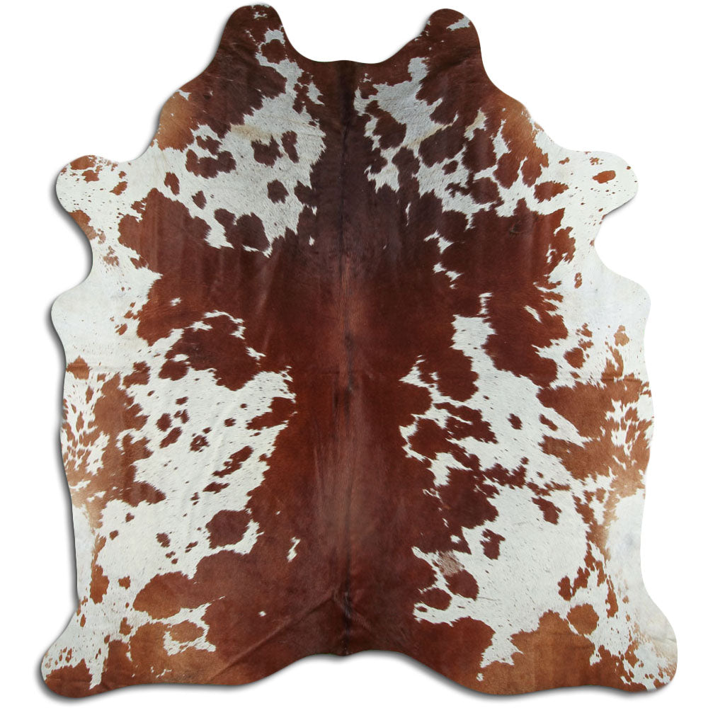 Rudas/Baltas karvės kailis XXL