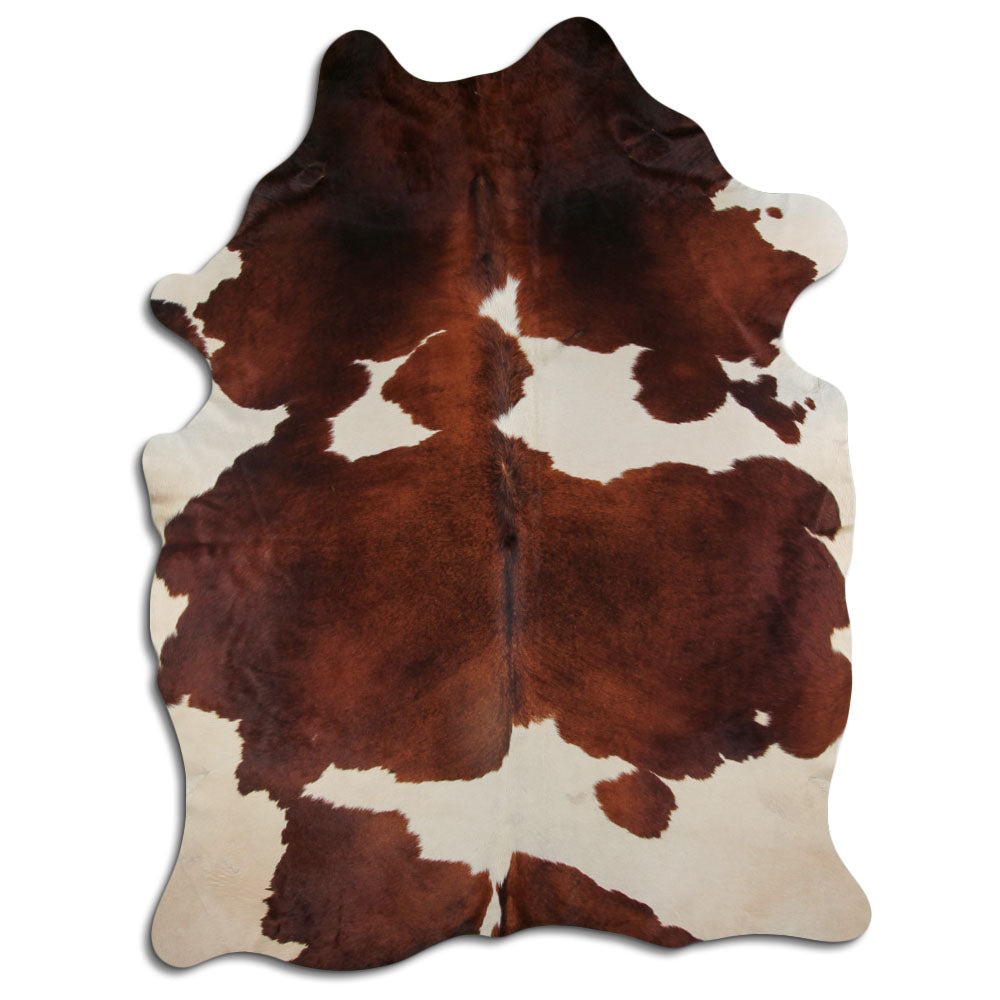 Rudas/Baltas karvės kailis XXXL