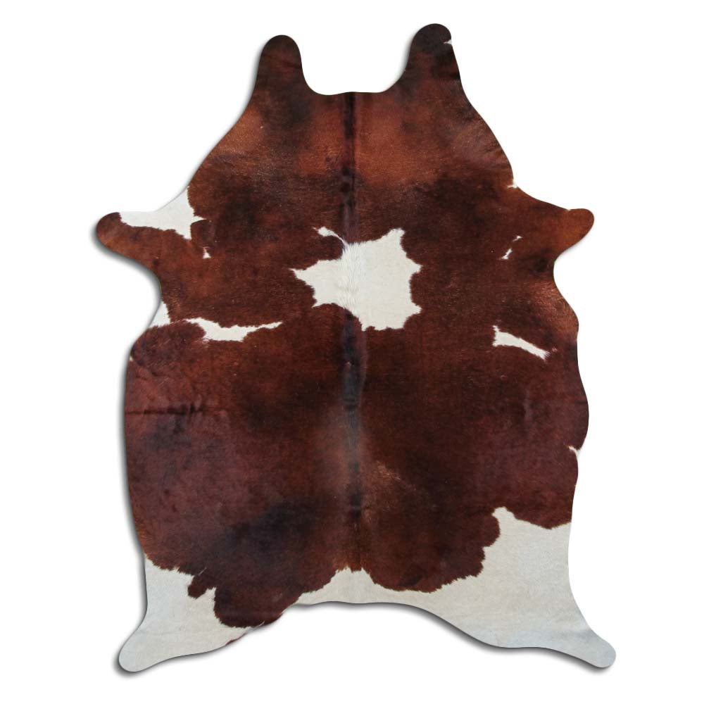 Rudas karvės kailis XL