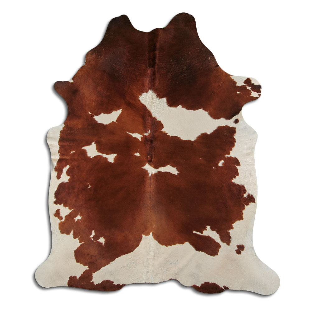 Rudas/Baltas karvės kailis XL