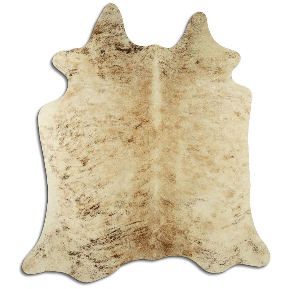 Šampaninis karvės kailis M