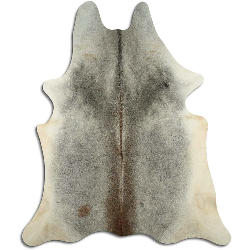 Pilkas karvės kailis XL