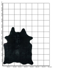Įkelti vaizdą į galerijos rodinį, Juodas karvės kailis L
