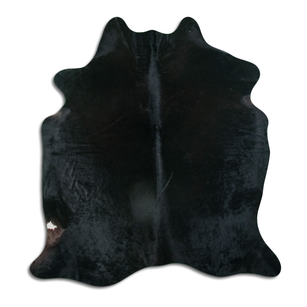 Juodas karvės kailis M