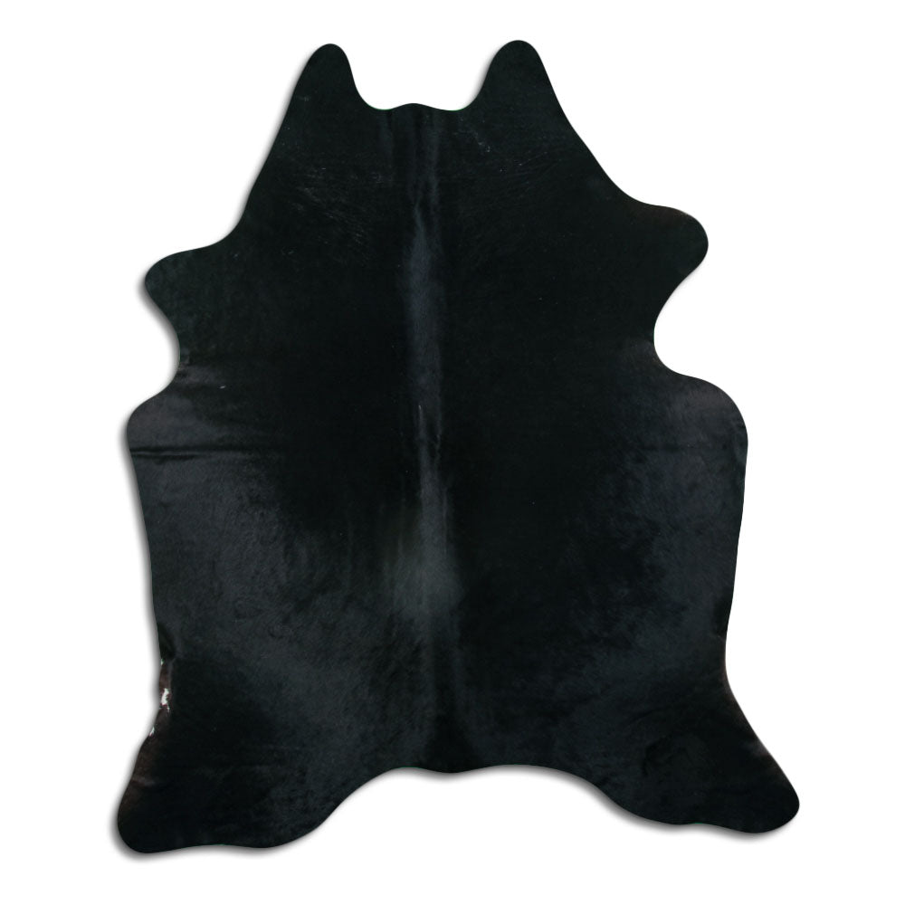 Juodas karvės kailis XL