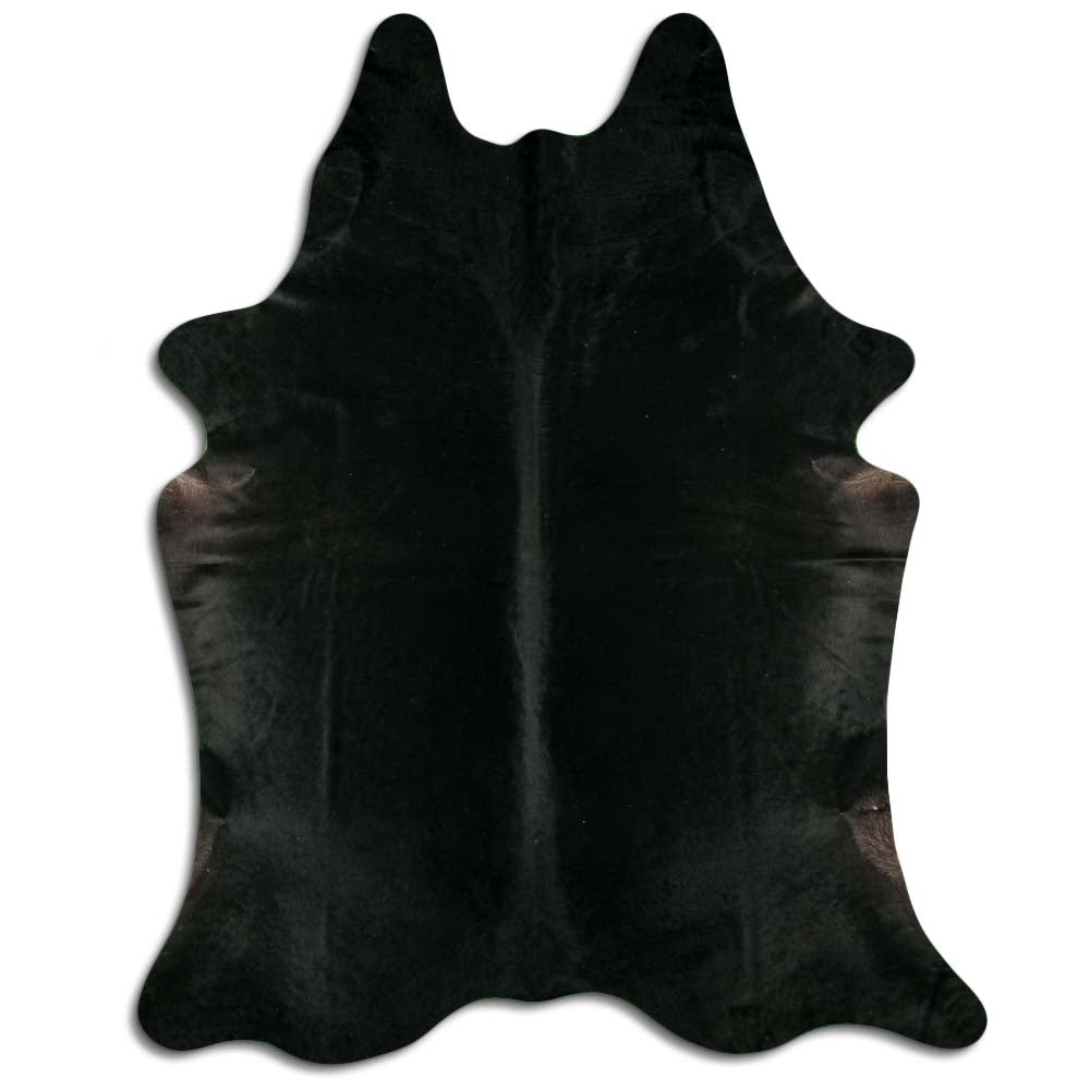Juodas karvės kailis XXL