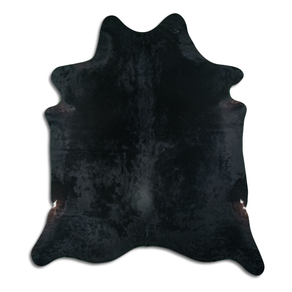 Juodas karvės kailis XL