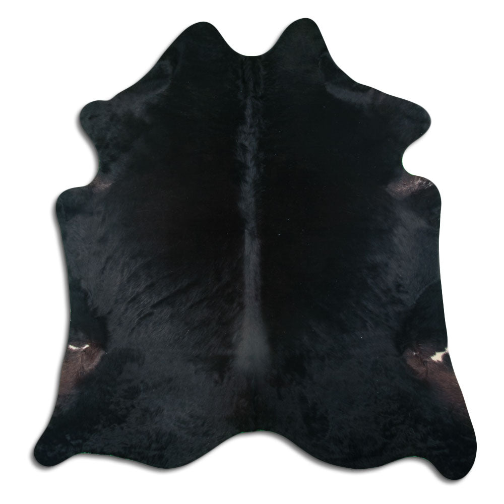 Juodas karvės kailis XL