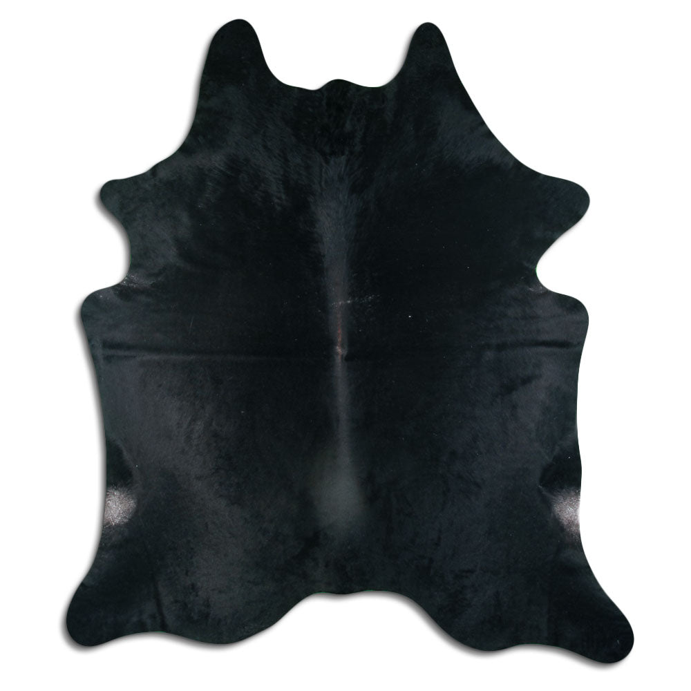 Juodas karvės kailis XXL