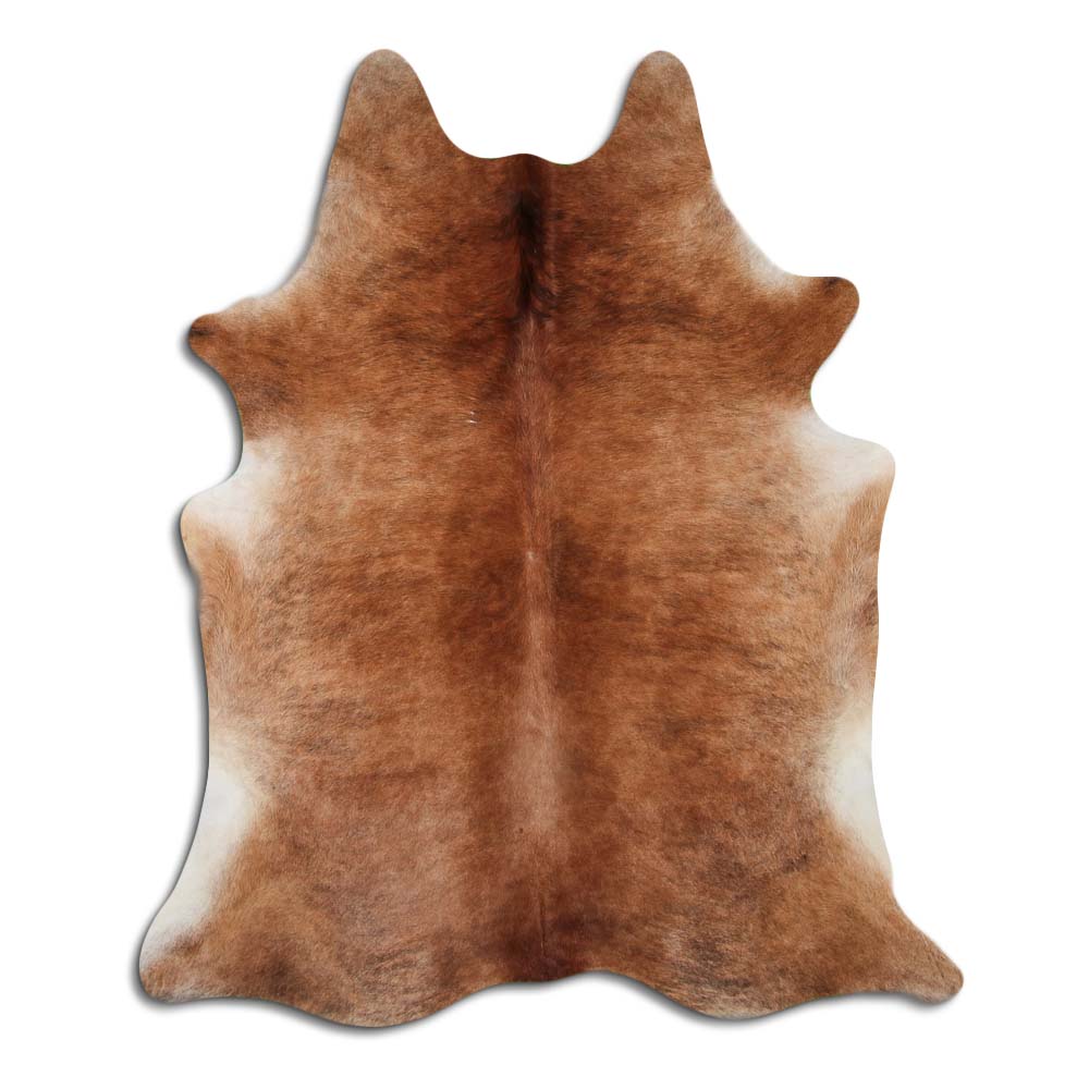 Rudas karvės kailis XL