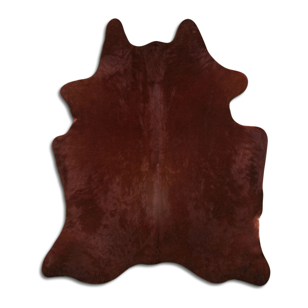 Rudas karvės kailis L