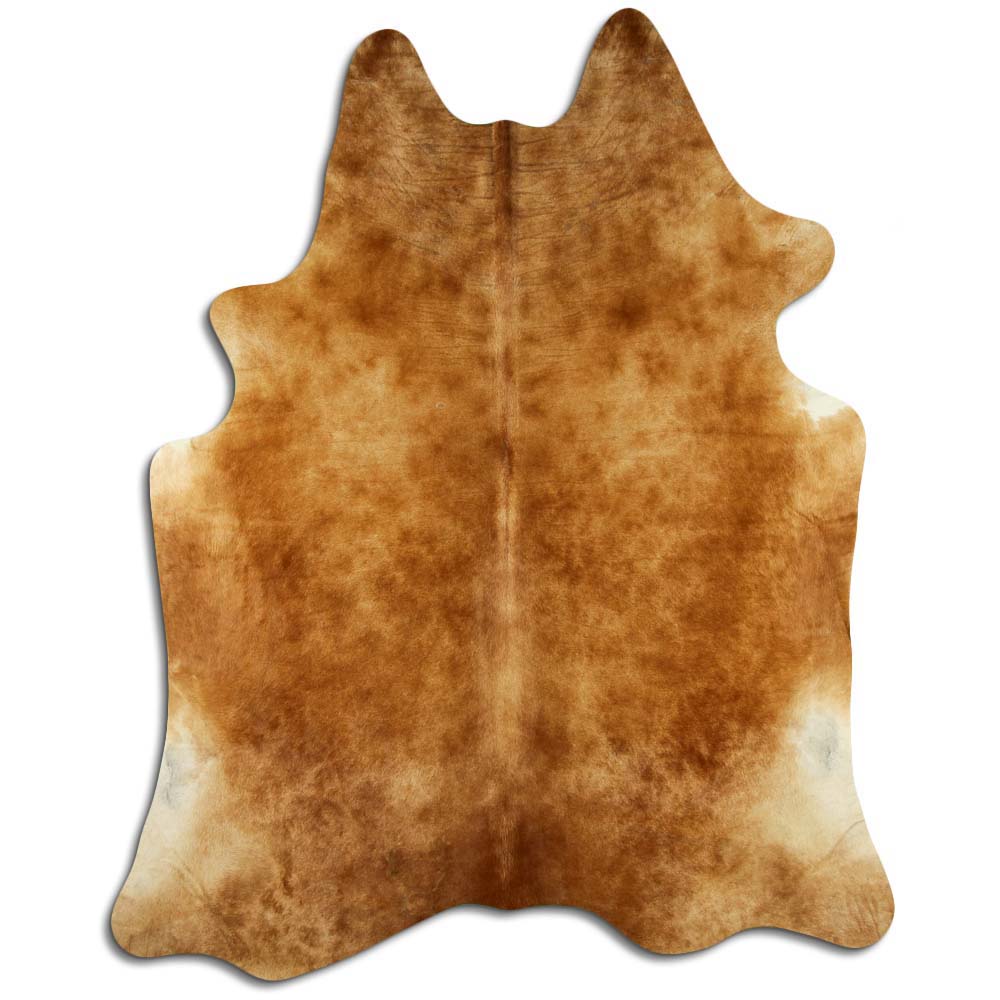 Rudas karvės kailis XL