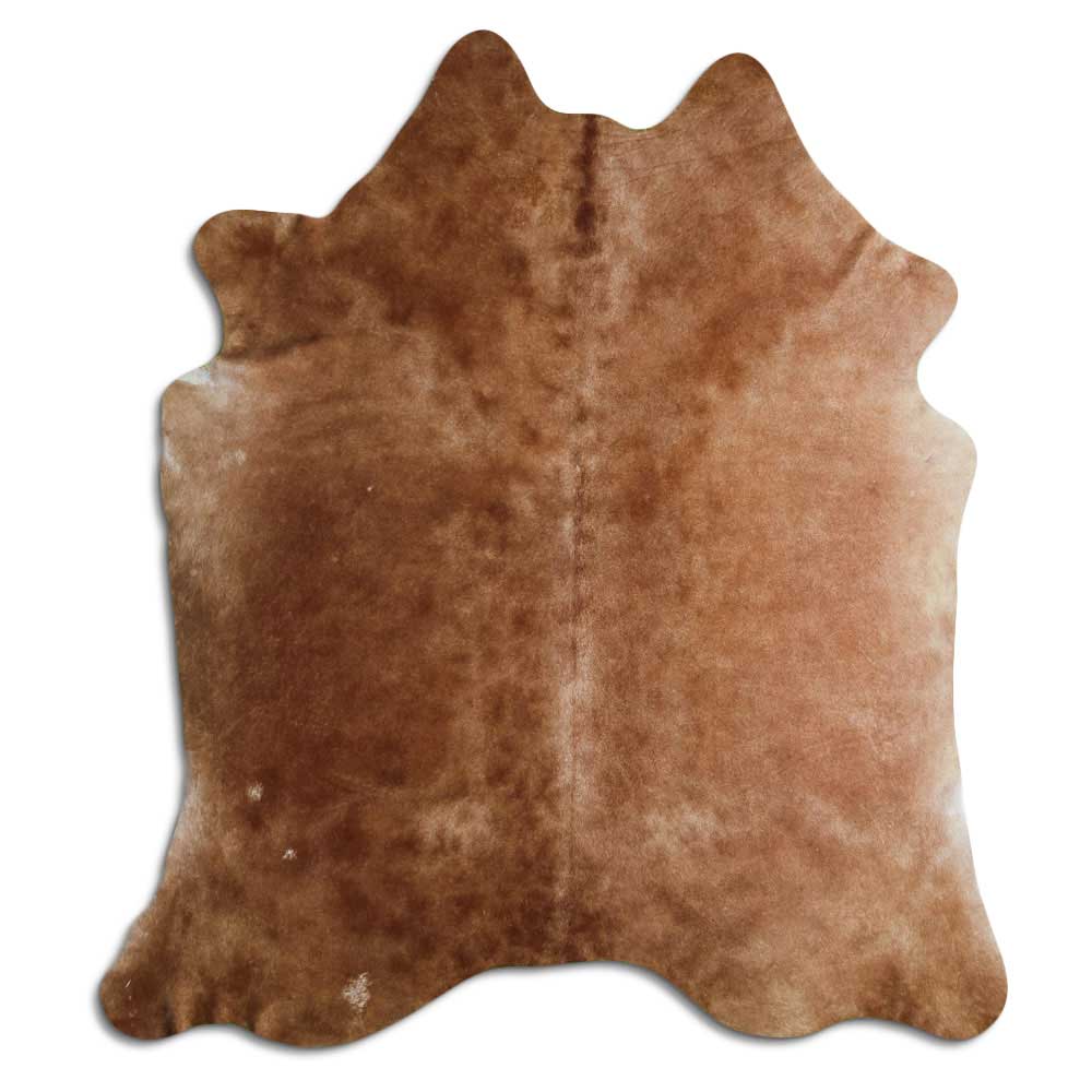 Rudas karvės kailis XL