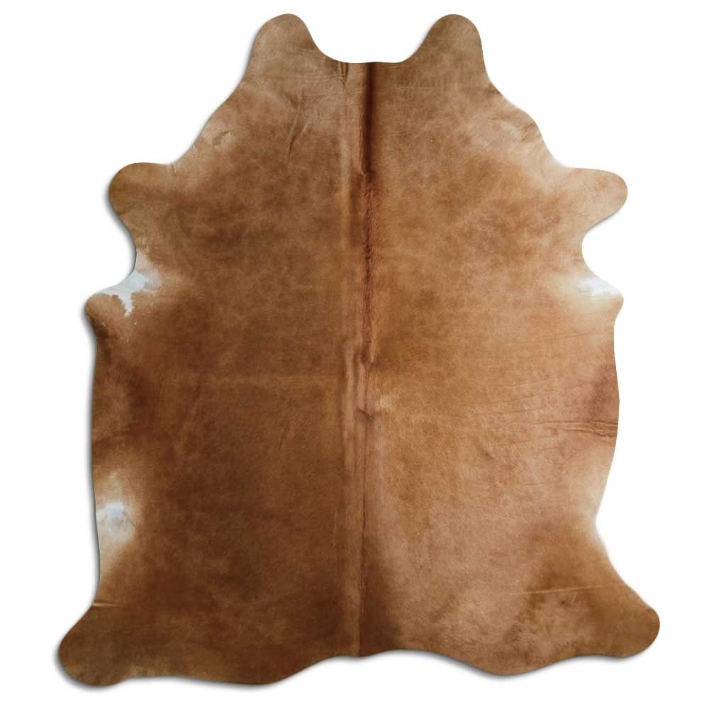 Rudas karvės kailis XL