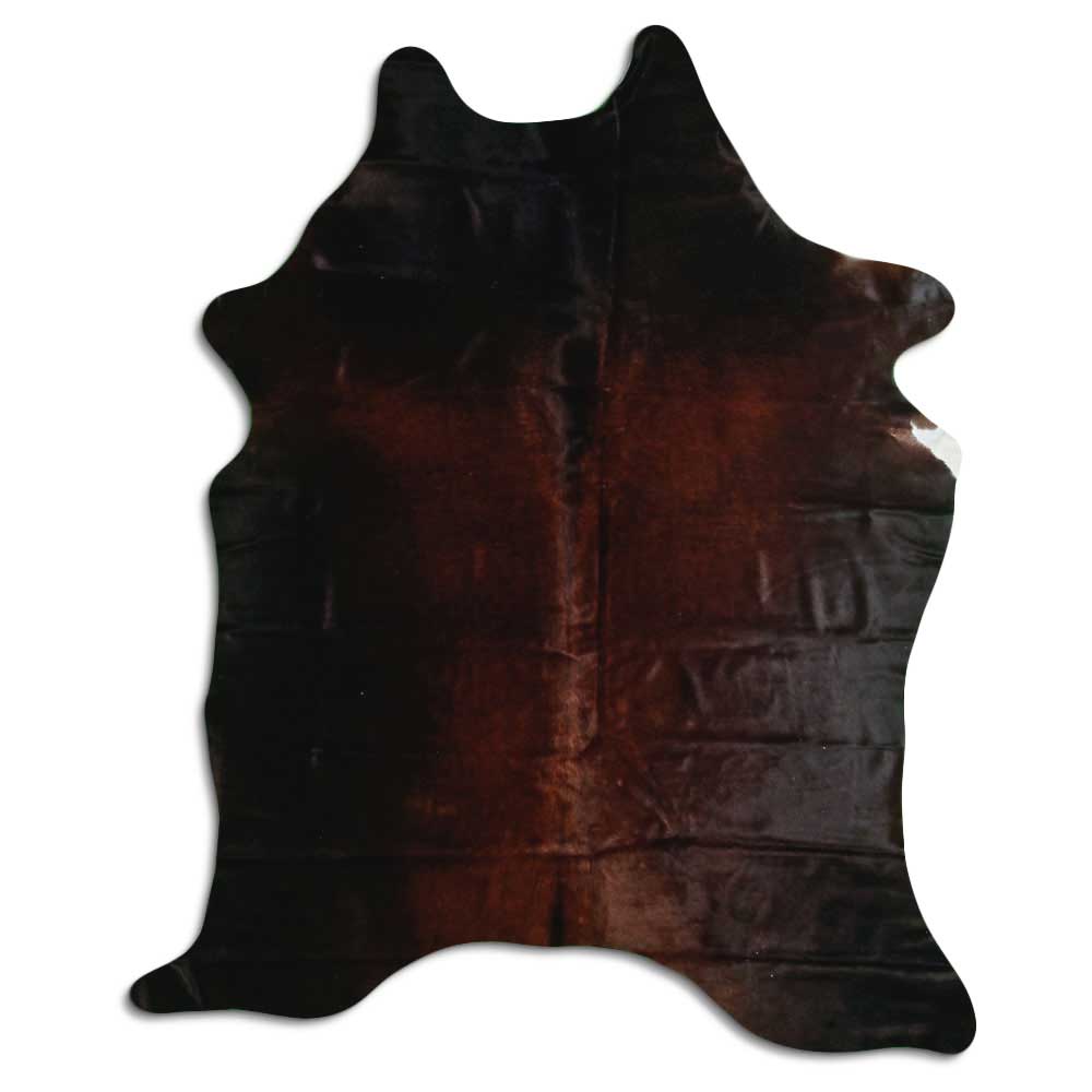 Rudas karvės kailis XL