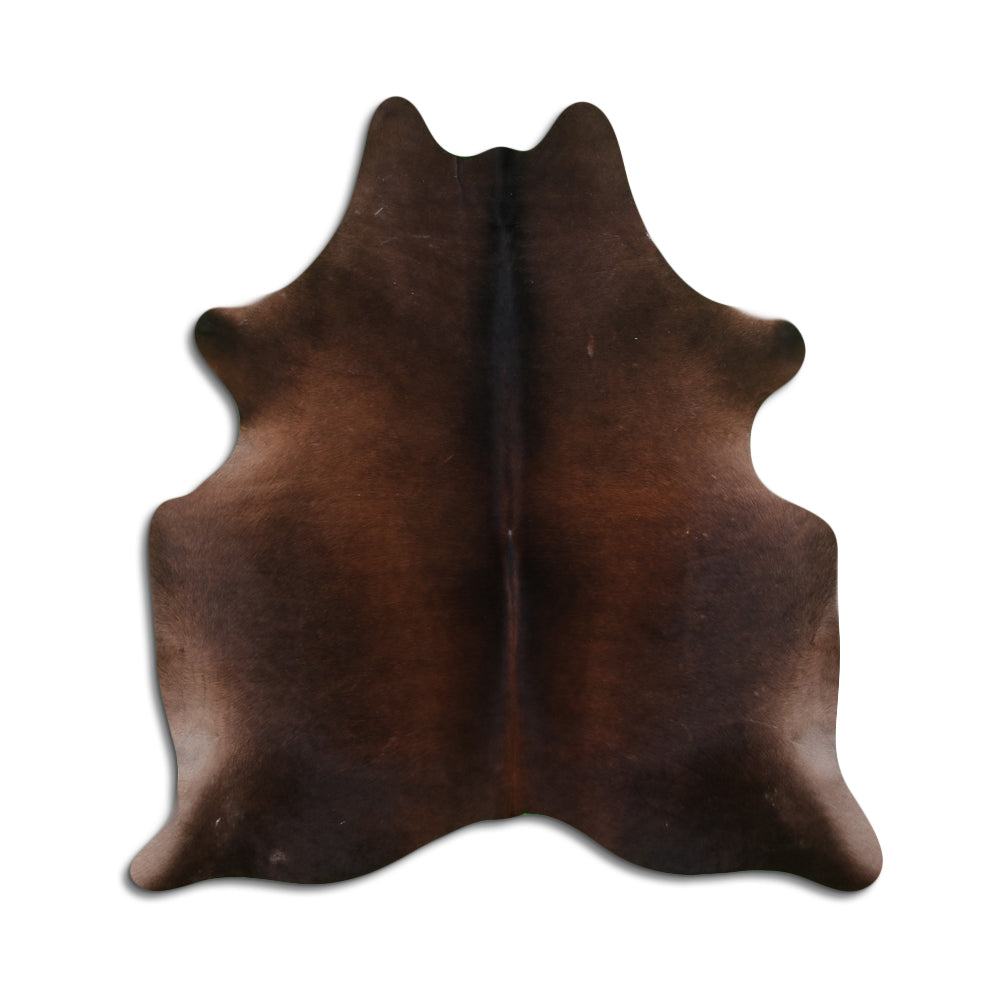 Rudas karvės kailis L