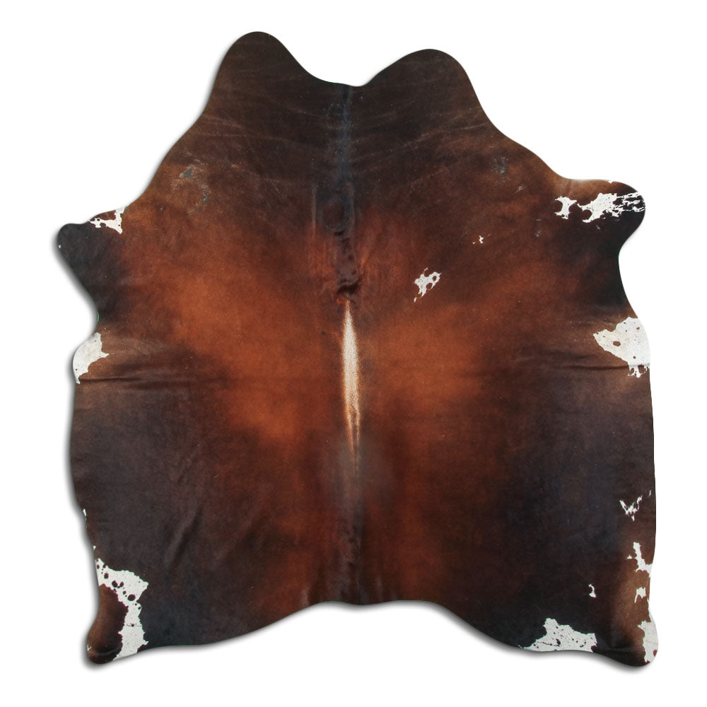 Rudas karvės kailis M