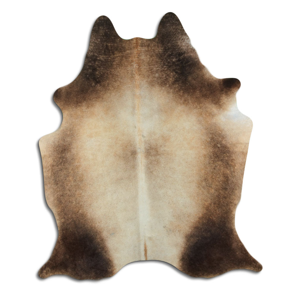 Rudas karvės kailis L