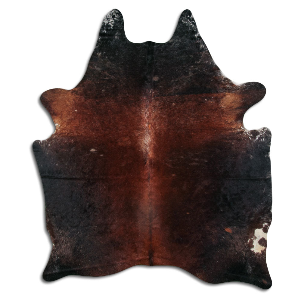 Rudas karvės kailis L