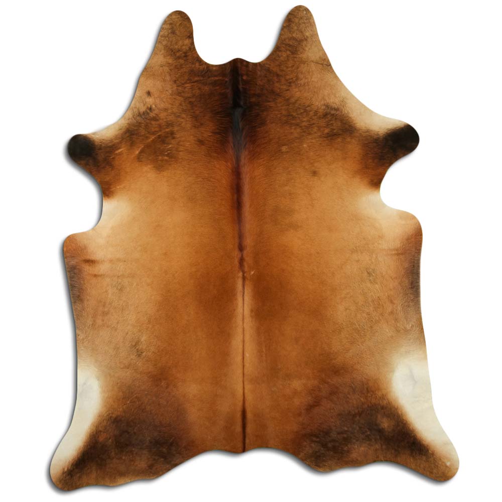 Rudas karvės kailis XL