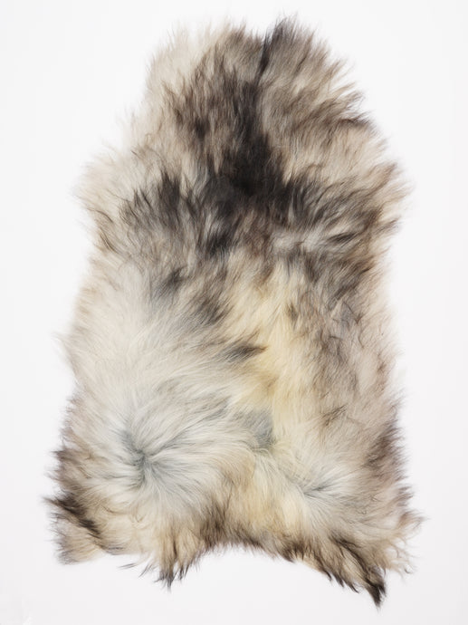 Pilkas islandiškas avikailis XXXL