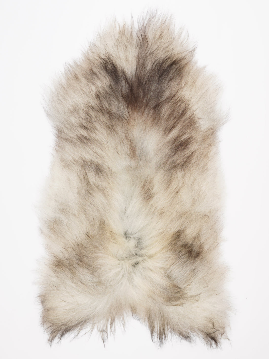 Pilkas islandiškas avikailis XXL