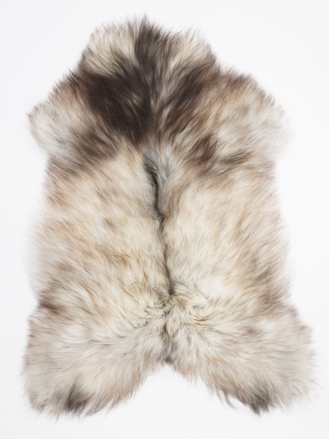 Pilkas islandiškas avikailis XL